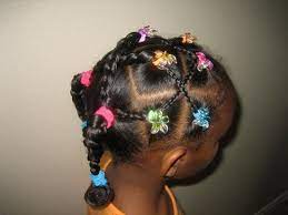 Little African American Girl Ponytail Hairstyles With Barrettes New Hairstyles Ideas Girls Hairstyles Braids Lil Girl Hairstyles Little Girl Hairstyles