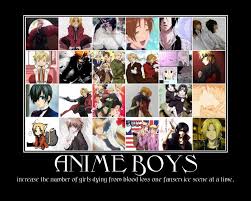 Many Anime Boys Motivational By Animeotaku45 Deviantart Com On Deviantart Anime Boy Anime Anime Lovers