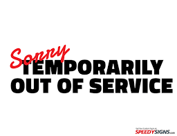 Page Not Found Speedy At Speedysigns Com Out Of Order Sign Printable Signs Signs