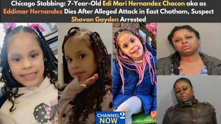 Niña Venezolana de 7 años fue apuñalada por una mujer estadounidense en  Chicago 🥺💔 La comunidad de Chicago y la diáspora venezolana se encuentran  en shock tras el trágico asesinato de una niña