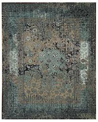 This general category is very diverse and includes rugs from all over the world, (both the orient and occident). Vintage Teppich Manhattan Blau Morgenland Teppiche