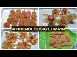 4 Kreasi Sosis Lumpia Resep Jajanan Anak Sekolah Youtube Lumpia Semarang Makanan Jalanan Makanan