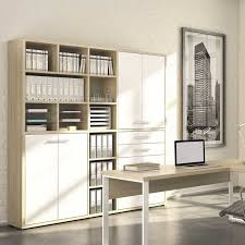 Grosser Buroschrank In Weiss Und Eichefarben Mit Viel Stauraum 192 Cm Breite 216 Cm Hohe 40 Cm Tiefe Mit Sechs Turen Zw Schrank Buroschranke Ordner Weiss