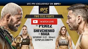 It delivers nfl, mlb, nba, nhl, nascar, tennis, mma and much more. Ufc 255 Live Stream Free Reddit Mma Ppv Fight Figueiredo Vs Perez Prelims And Full Card Espn Programming Insider