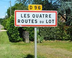With currently 542 routes all around lot there are plenty of options for outdoor enthusiasts. Communes Les Quatre Routes Du Lot Panneau Du Village Des Quatre Routes Du Lot Lot 46 Com