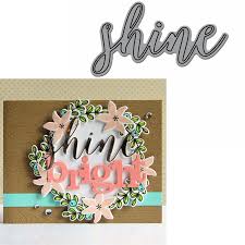 After that, go to the page layout section and select orientation and then select landscape. Shine Word Die Cuts For Card Making Shine Word Dies Scrapbooking Metal Cutting Dies New 2019 Buy At The Price Of 1 09 In Aliexpress Com Imall Com
