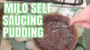 Milo Self Saucing Pudding Dessert Recipe Self Saucing Pudding Pudding Desserts Recipes Pudding Desserts