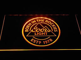 Maybe you would like to learn more about one of these? Coors Light Born In The Rockies Led Neon Sign With 7 Colors And On Off Switch On Sale Zignsign More Than A Sign