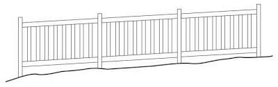 How To Install Vinyl Fence Sections On Uneven Terrain