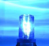 BS1 BLUE 9-80V DC STROBE FORKLIFT EMERGENCY WARNING LIGHT BEACON 12V 24V  36V 48V 72V