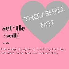 Thou shall not settle — Hidden & Found