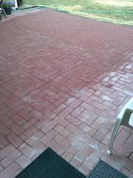 Get tips and tricks on how to design and build these outdoor gathering spaces. 4 In X 8 In 45 Mm River Red Holland Concrete Paver 22051ea The Home Depot Patio Stones Outdoor Pavers Concrete Pavers