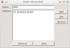 Address Book Tutorial Qt 4 8