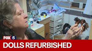 Barbie dolls refurbished for migrant kids