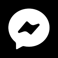 Messages App Icon Black And White Messaging App App Icon App