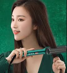 Ceramic Anion Liquid Crystal Straight Roll Comb Brush