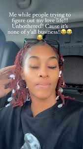 How I be while people trying to figure out my love life. Unbothered and no  response!!It’s none of y’all business!!! 🤣😂🤣😆😅