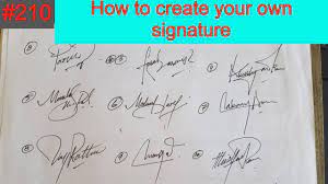 Signature Style How To Create My Own Signature How To Create My Own Signature Style Signature Alphabet Design
