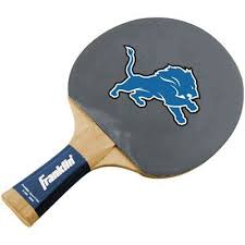 Detroit Lions Table Tennis Paddle Table Tennis Ping Pong Ping Pong Table Tennis