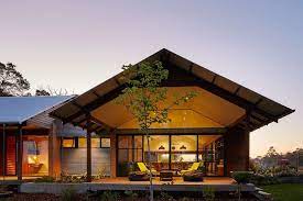 Modern Australian Farm House With Passive Solar Design Modern Farmhouse Exterior Country House Design Small House Design Architecture