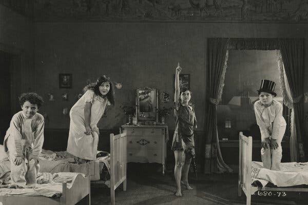 The First 'Peter Pan' Blockbuster Turns 100 but Hasn't Grown Up - The New  York Times