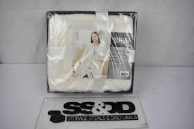 Fold exterior pieces of adelaide's angel wrap so that right sides are together, and pin along edge as shown: Giftable And Wearable Angel Wrap Plush Throw Blanket With Pockets Cream New Estatesales Org