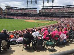 Comerica Park Section 143 Home Of Detroit Tigers