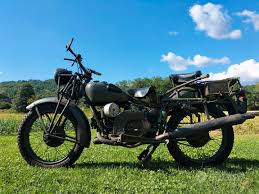 Image result for Green 1952 Motorcycle
