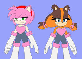 Sonic Boom: Amy and Sticks as the Rouge Girls by FaunaFox1 -- Fur Affinity  [dot] net