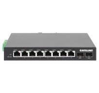 Industrial 8-Port Gigabit Ethernet Switch with 2 SFP Ports
