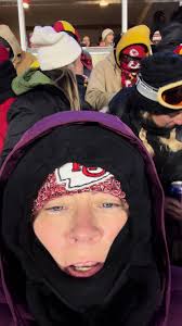 Steam Coming Off Travis Kelce Freezing Cold