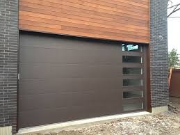 Fiberglass Garage Doors Modern Fiberglass Garage Doors Installed In Modern And Luxury House In Richmond Hil Garage Door Design Modern Garage Doors Garage Doors