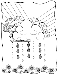Girly is all grown up! Grimdol Fair Free Springtime Coloring Page