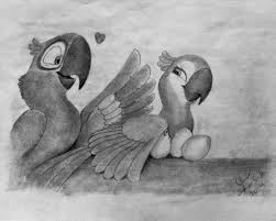 They Are Here Blu By Sammfeatblueheart On Deviantart Lion King Fan Art Art Artwork