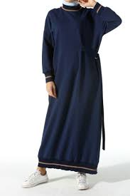 2019 Allday Tesettur Uzun Penye Modelleri Elbise Modelleri Elbise The Dress