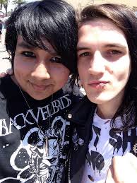 Black Veil Brides fan then and now