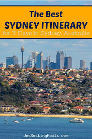 To understand why this city is so singular. The Best Sydney Itinerary 3 Days In Sydney Australia Jetsetting Fools Australia Tourism Oceania Travel Australia Vacation