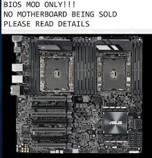Asus Ws C621e Sage Bios Mod For Intel Es Cpus Ql1k Ql1f Ql1j Ql1m And Many More Ebay
