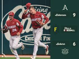2017 arkansas razorbacks baseball team. Razorback Baseball On Twitter It Took 15 Innings But A Few Clutch Hits Homers And Strikeouts This One Belongs To The Razorbacks What A Game