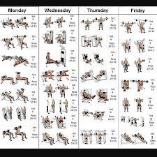 Instagram Photo By Muscle Wolves May 19 2017 At 12 01 Am Gym Workout Chart Workout Chart Chest And Tricep Workout