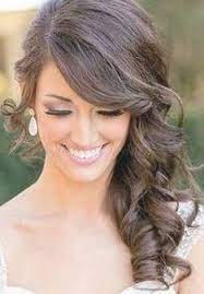 Wedding Hairstyles On The Side For Medium Hair Google Search Mediumlonghair In 2020 Side Hairstyles Wedding Hair Side Hair Styles