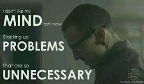 Why Is Everything So Heavy I Keep Dragging Around What S Bringing Me Down If I Just Let Go I D Be Set Free Park Quotes Linkin Park Lyrics Linkin Park