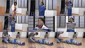 Gagged Irina helpless in down jacket and bedroll at Bondage MF - Download  or watch online Bondage Video | bondage-me.cc