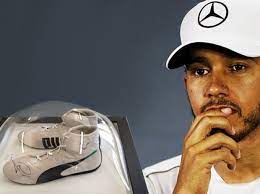Approved by the official fia formula one. Fur Guten Zweck Lewis Hamilton Versteigert Seine Formel 1 Rennschuhe