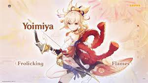 She is devoted to her business and wants to make customers happy, no matter the cost. Genshin Impact Yoshimiya Build Banners Materials Etc Monorailnew