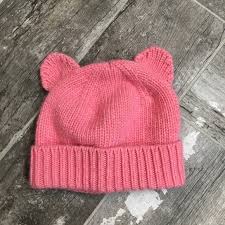 Crewcuts Girls L Xl Pink Winter Hat