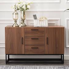Robynn 47 Wide 3 Drawer Server In 2020 Sideboard Storage Cabinet Sideboard Storage Sideboard Table