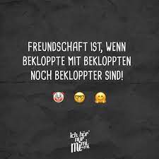 Visual Statements Freundschaft Ist Wenn Bekloppte Mit Bekloppten Noch Bekloppter Sind Spruche Zi Freundschaft Zitate Lustig Zitate Lustig Lustige Spruche