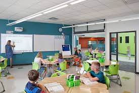 (exactly.)while it's undeniable that blues, grays, and greens are inherently calm colors, the buck doesn't have to stop there. How Interior Designers Use Color Theory To Impact Learning Legat Architects