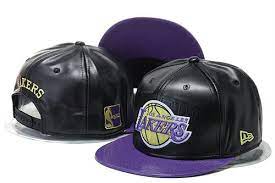 La Lakers Leather Stamp Snapback Hats Black Cheap Wholesale Snapbacks Adjustable Cap For Sale Snapback Hats Online Store Snapback Hats Nba Hats Leather Stamp